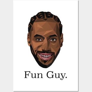 Kawhi Fun Guy Posters and Art